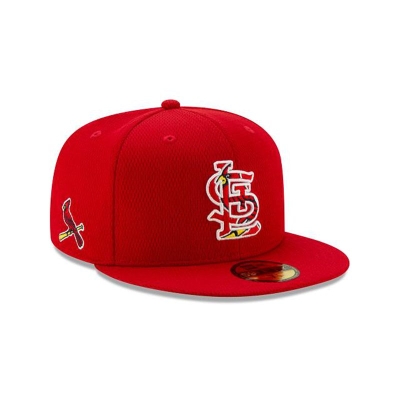 St. Louis Cardinals Gorra | New Era MLB 2021 Spring Training 59fifty Fitted Cap Mexico - Rojos